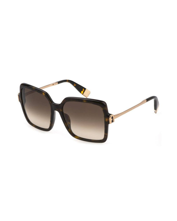 Brown Acetate Women Sunglass