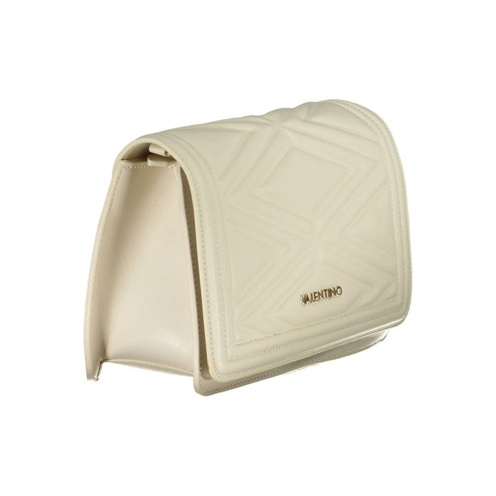 Beige Polyethylene Handbag