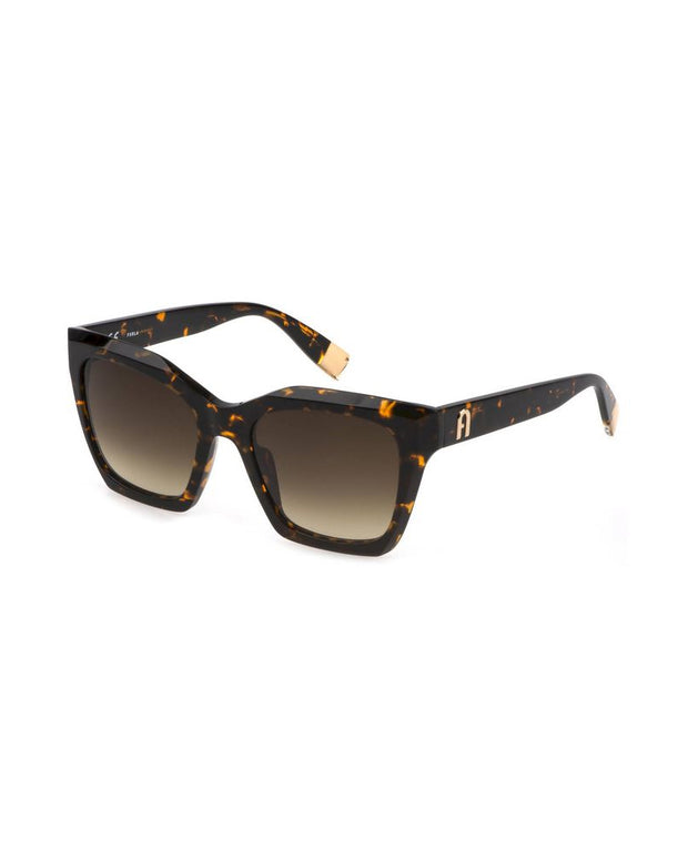 Brown Acetate Women's Sunglass