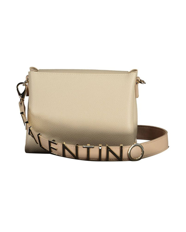Beige Polyethylene Handbag