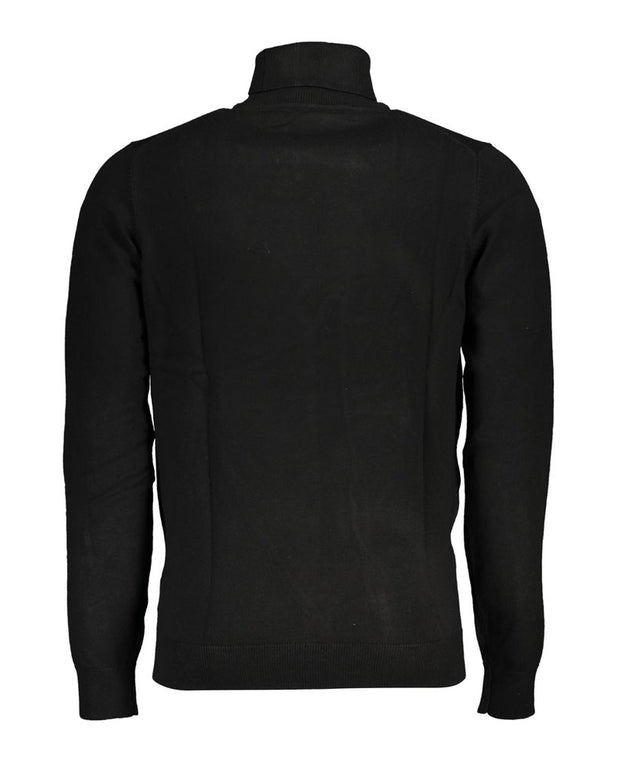Black Fabric Sweater
