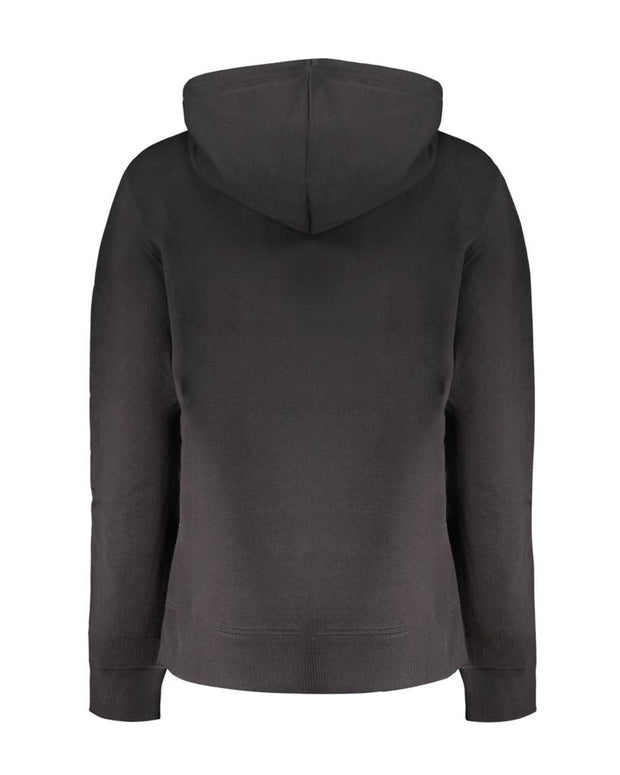 Black Cotton Women Sweater