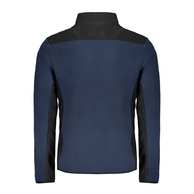 Blue Polyester Sweater