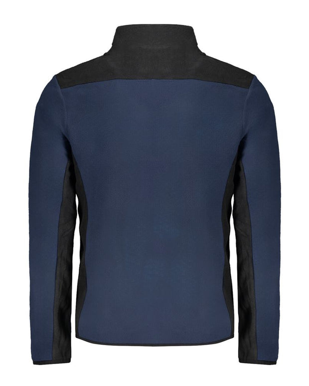 Blue Polyester Sweater