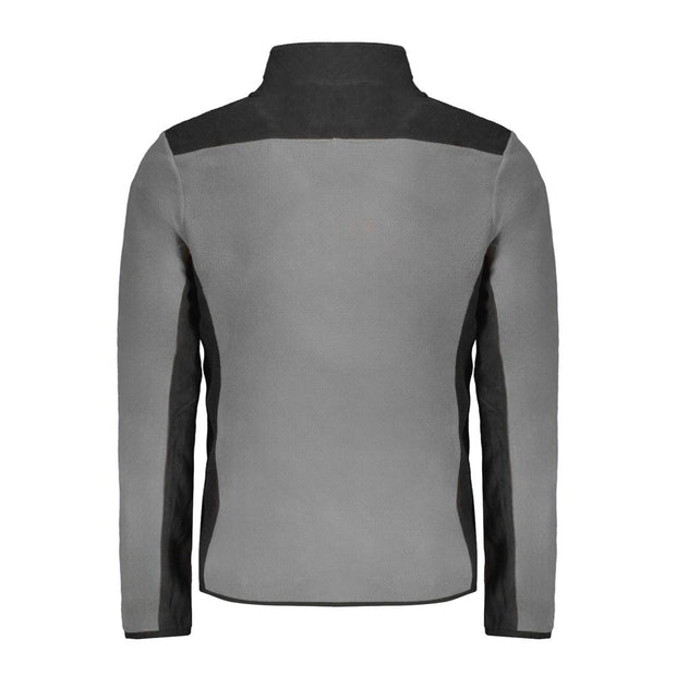 Gray Polyester Sweater