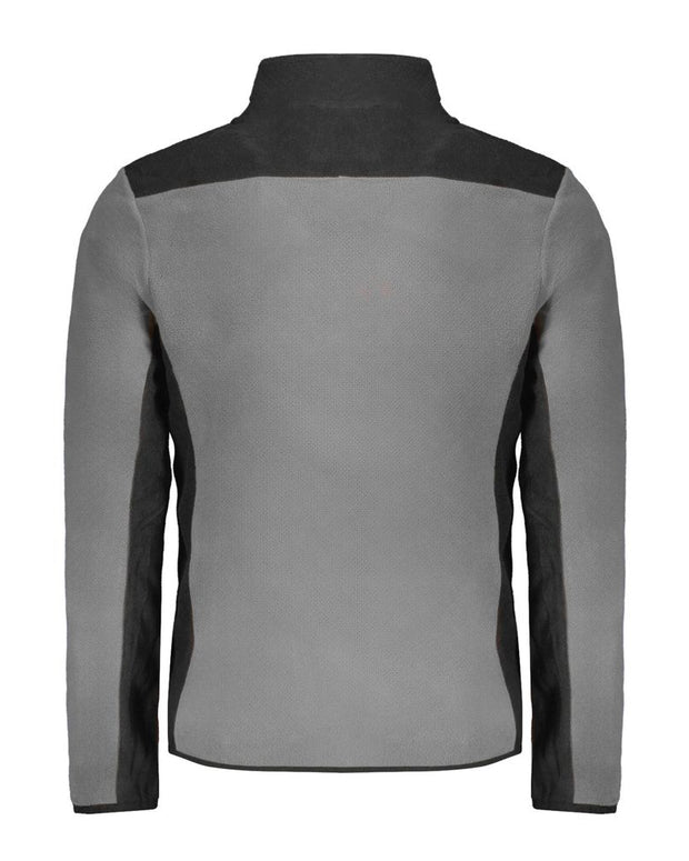 Gray Polyester Sweater