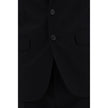 Black Fleece Wool Two-Piece Suit