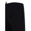 Black Fleece Wool Two-Piece Suit