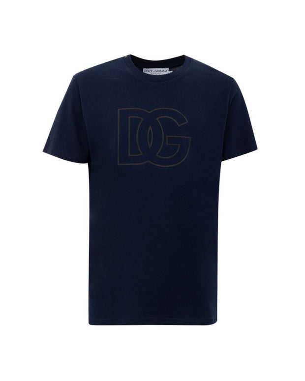 Blue Cotton T-Shirt