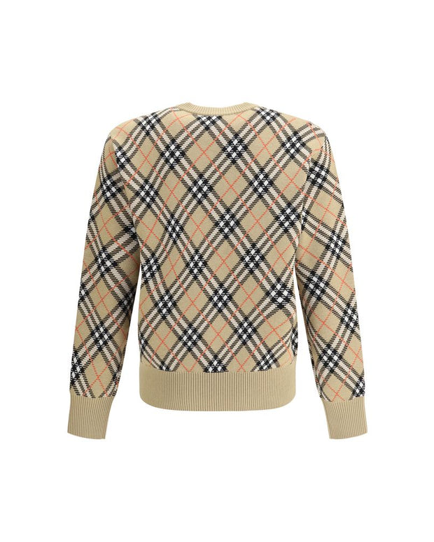 Archive Check wool Sweate