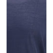 Blue Fleece Wool Sweatshirt