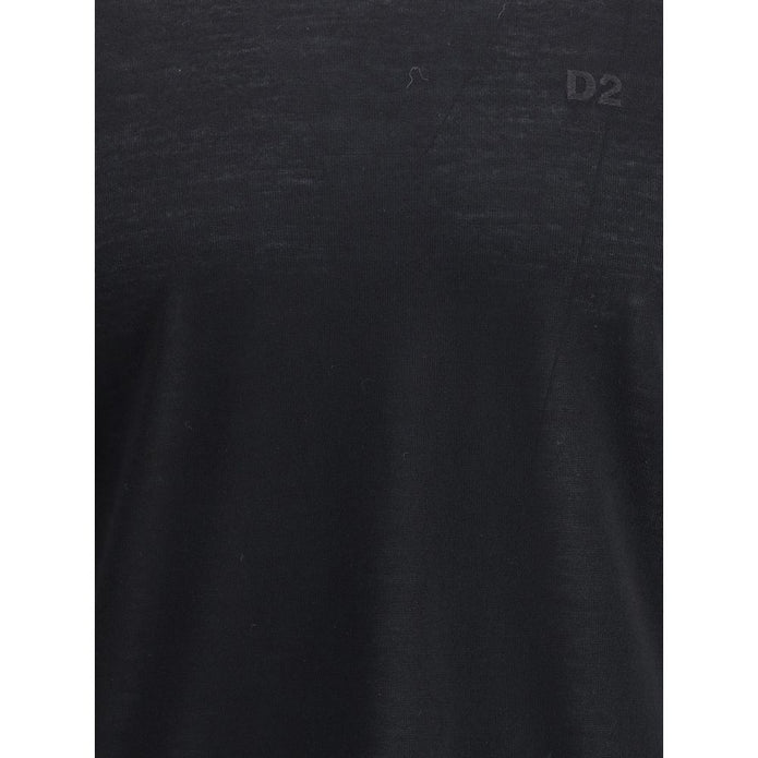 Black Fleece Wool Sweatshirt