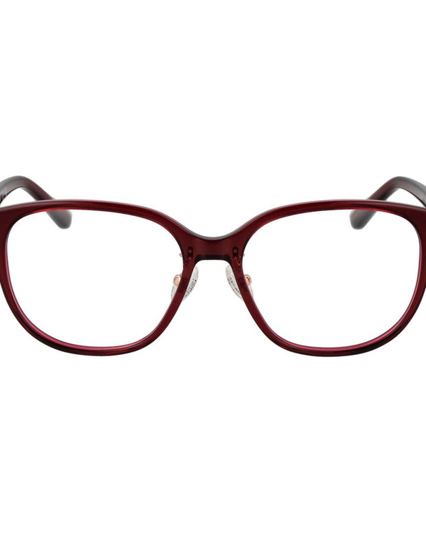 Burgundy Women Glasses Frame