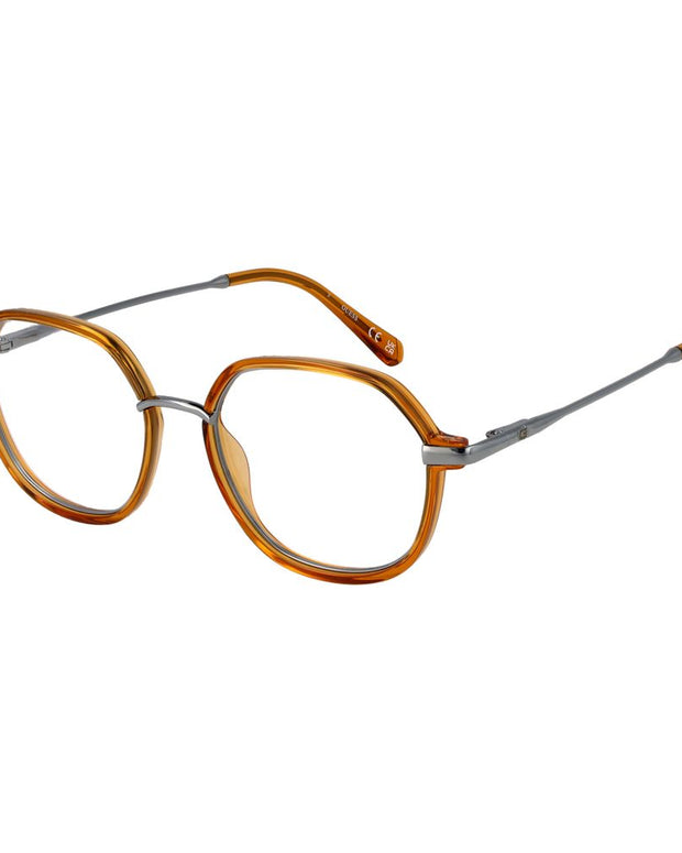 Orange Stainless Steel Glasses (Frames)