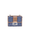 Blue Cotton Shoulder Bag