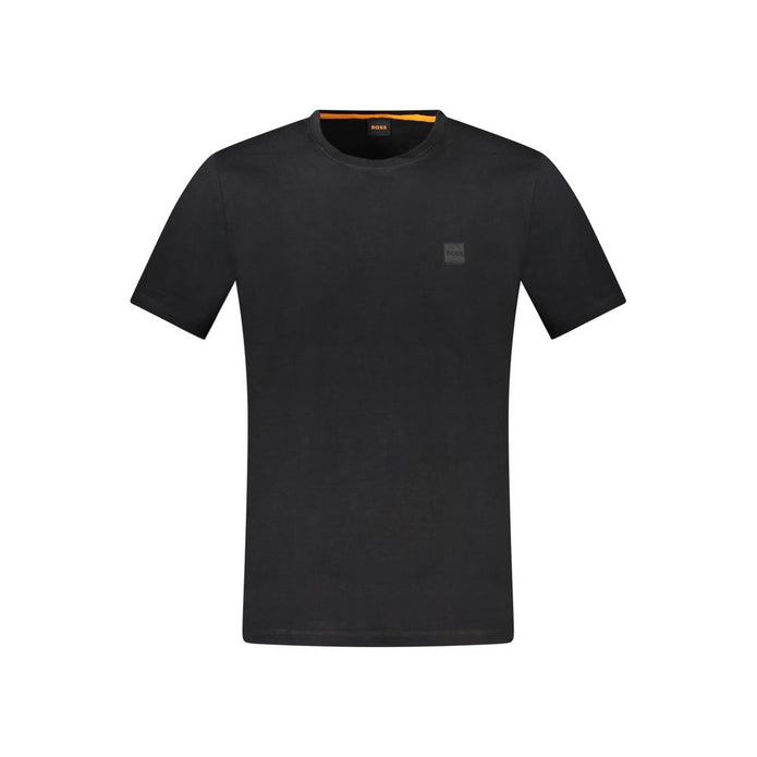 Black Cotton T-Shirt