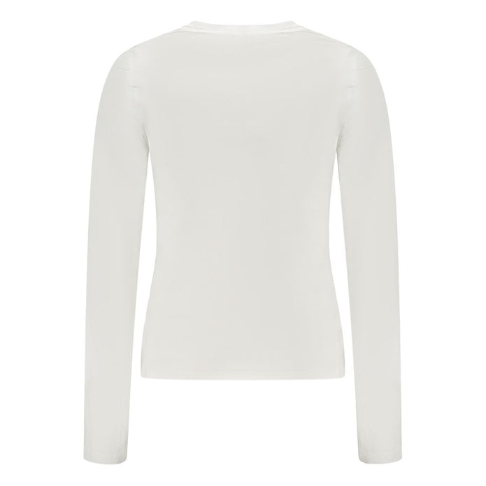 White Cotton Tops & T-Shirt