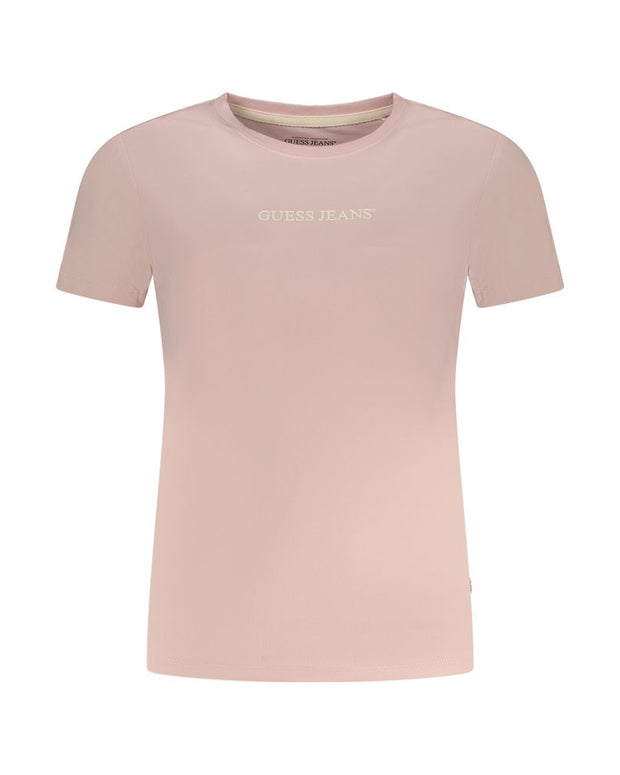 Pink Cotton Tops & T-Shirt