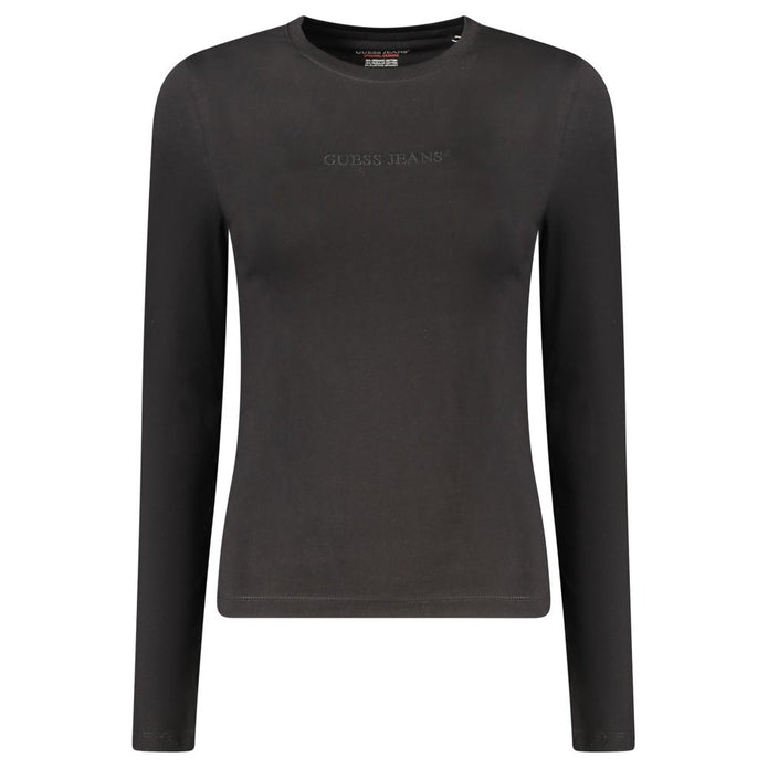 Black Cotton Tops & T-Shirt