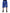 Blue Logo Cotton Bermuda Sweatshorts Shorts