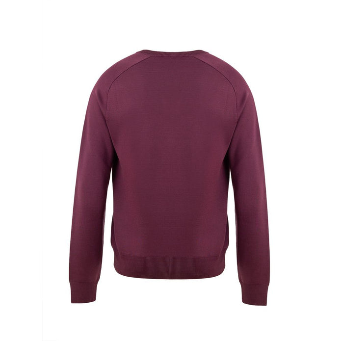 Purple Silk Sweater