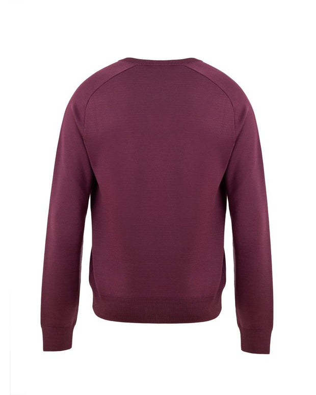 Purple Silk Sweater