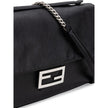 Black Leather Shoulder Bag