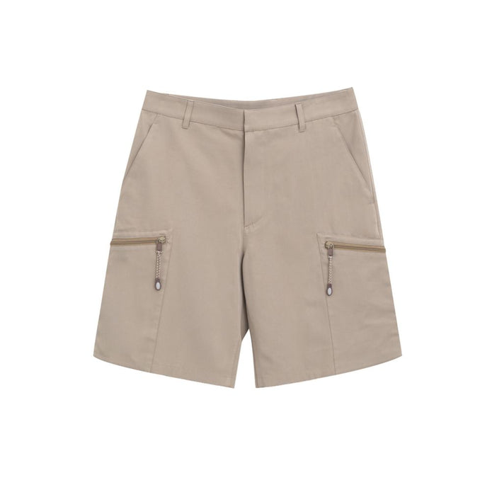 Beige Cotton Cargo