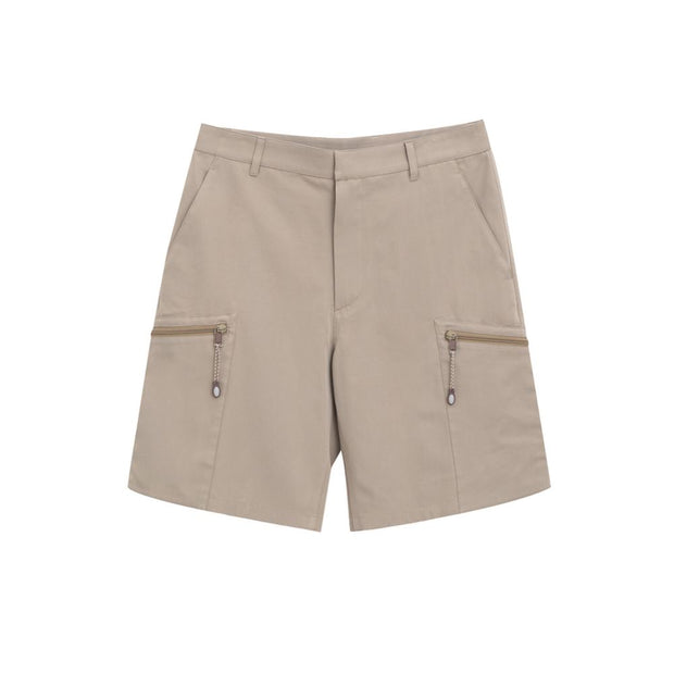 Beige Cotton Cargo