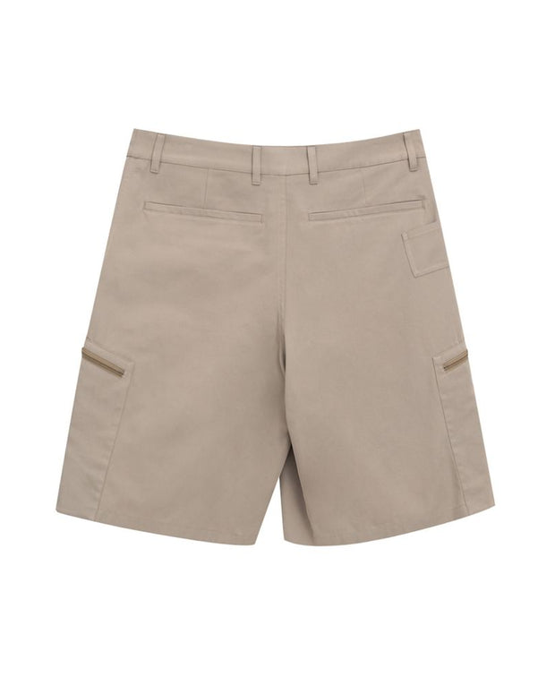Beige Cotton Cargo
