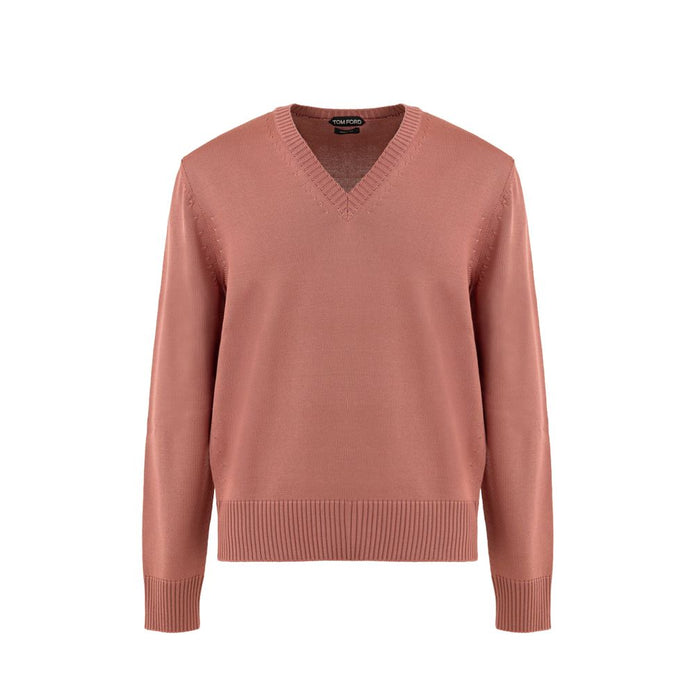 Pink Silk Sweater