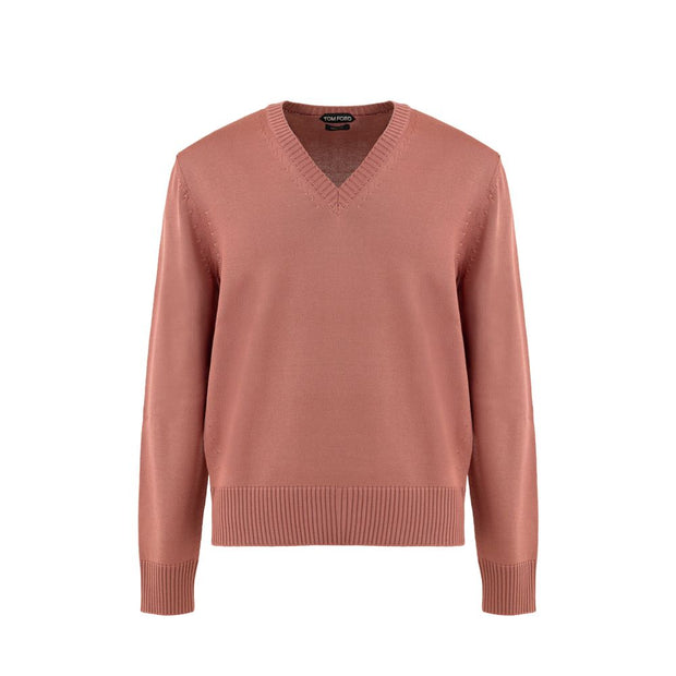 Pink Silk Sweater