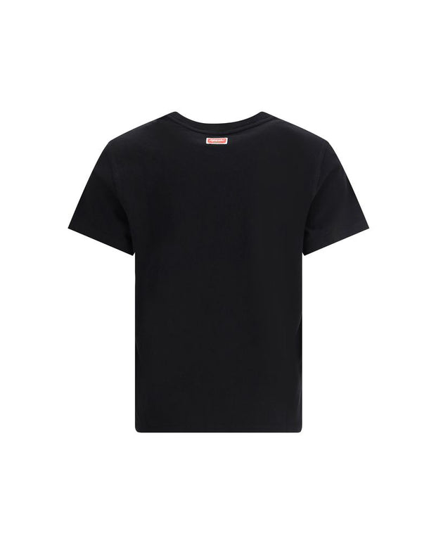 Black Cotton T-Shirt