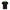 Black Cotton Men Polo Shirt