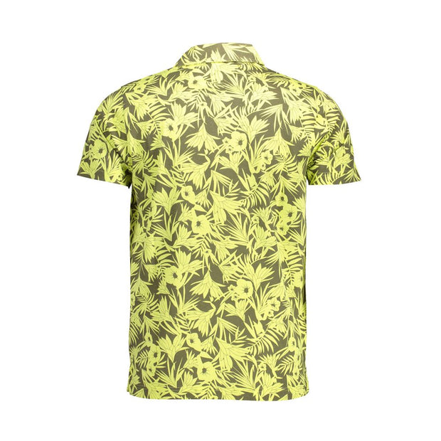 Yellow Cotton Polo Shirt