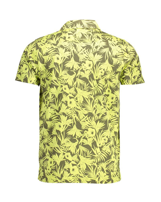 Yellow Cotton Polo Shirt