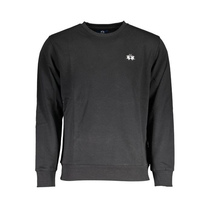 Black Cotton Sweater