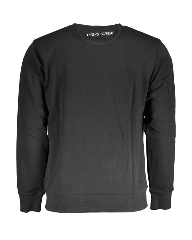 Black Cotton Sweater