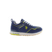 Blue Polyester Sneaker
