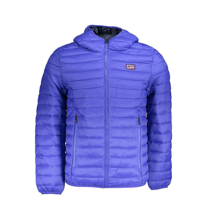 Blue Polyamide Jacket