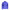 Blue Polyamide Jacket