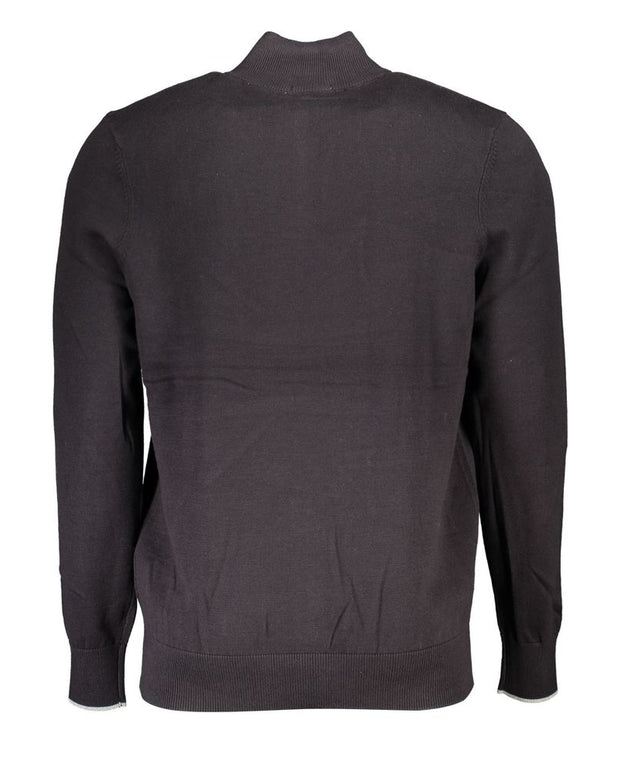 Black Cotton Sweater