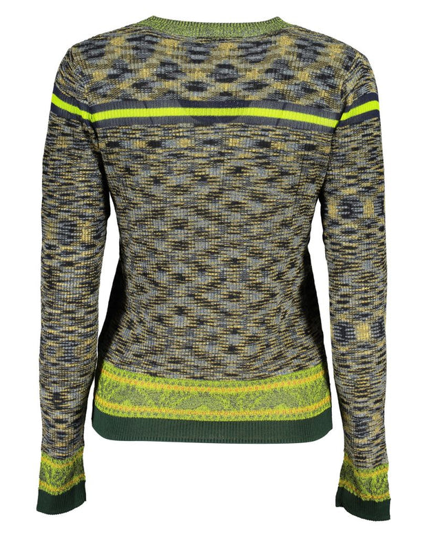Green Cotton Sweater