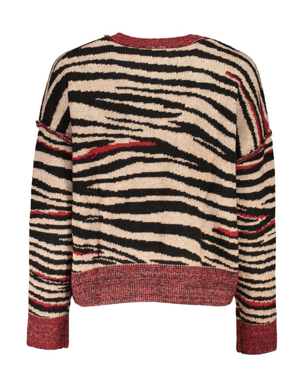 Red Fabric Sweater