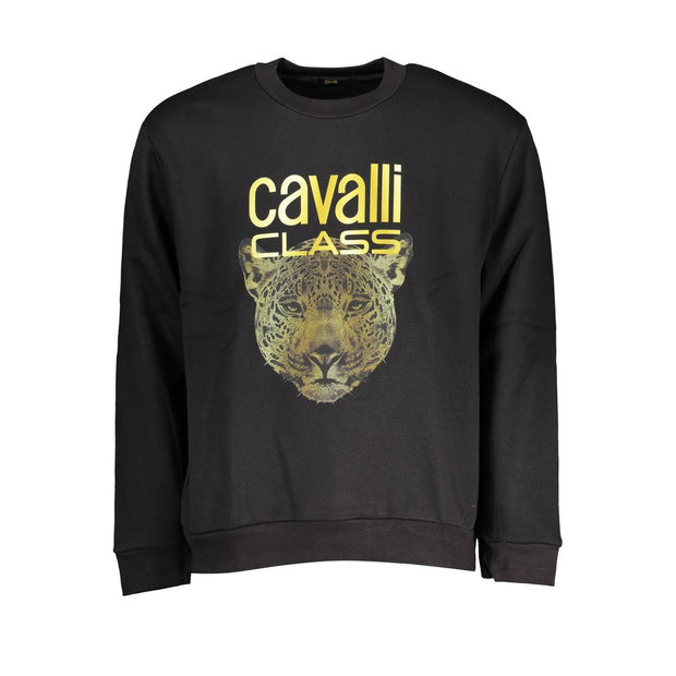 Black Cotton Women Sweater