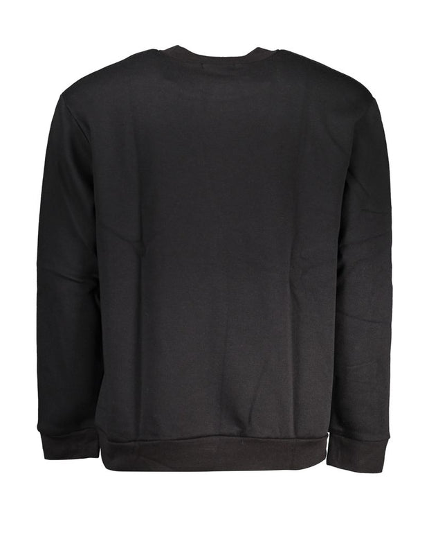 Black Cotton Women Sweater