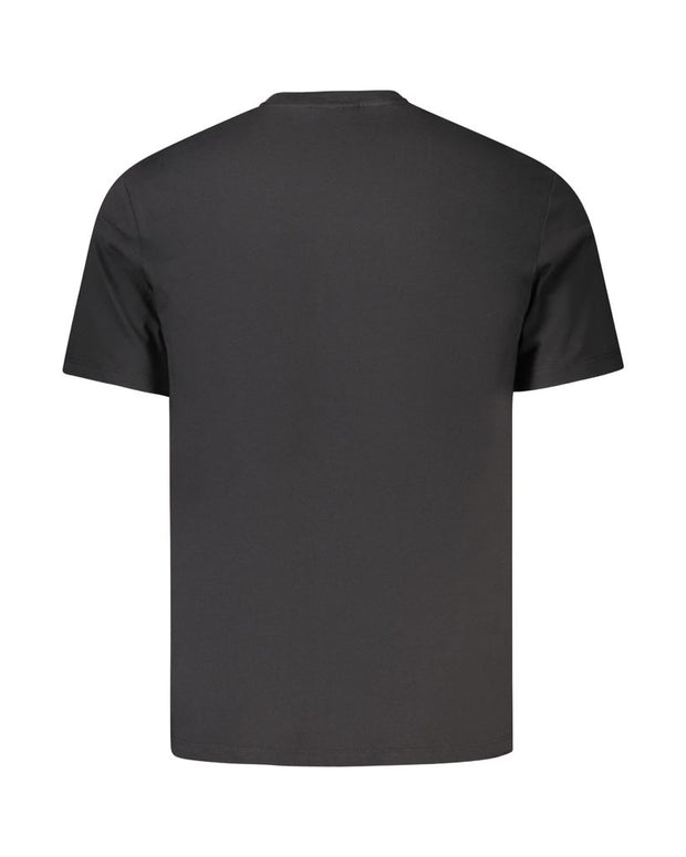 Black Cotton T-Shirt