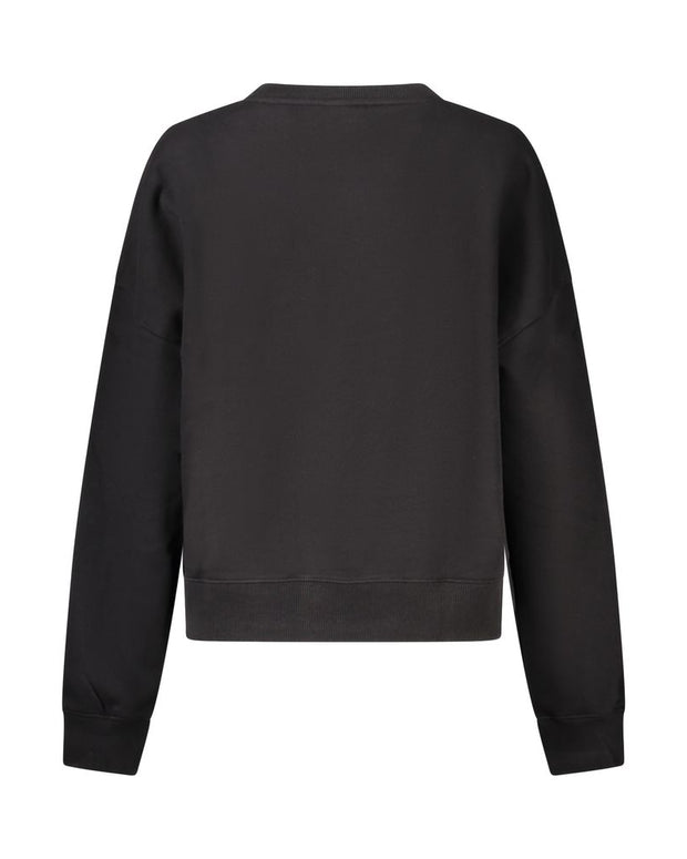 Black Cotton Sweater