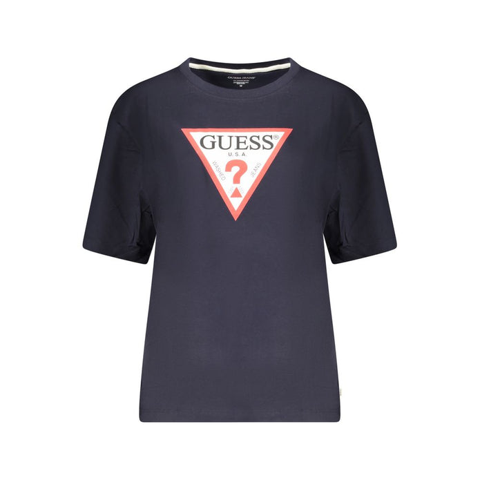 Blue Cotton Tops & T-Shirt