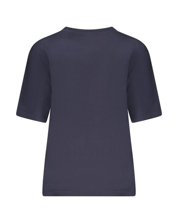 Blue Cotton Tops & T-Shirt
